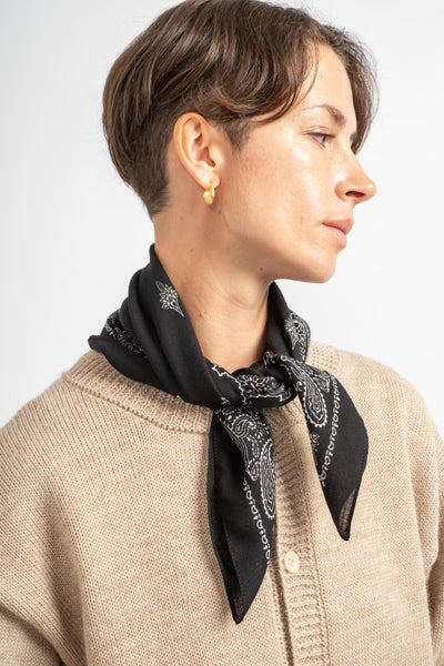 Judy Mini Bandana in Black