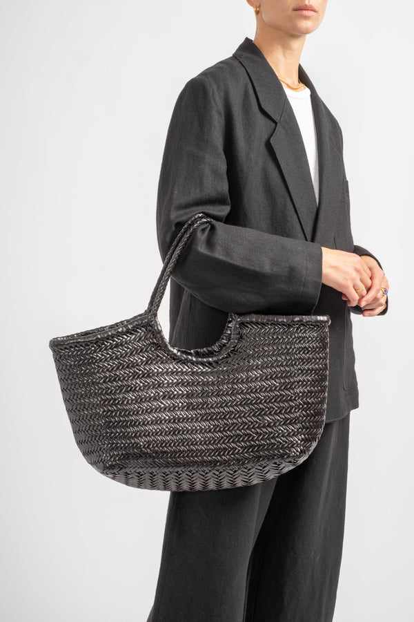 Nantucket Basket in Black