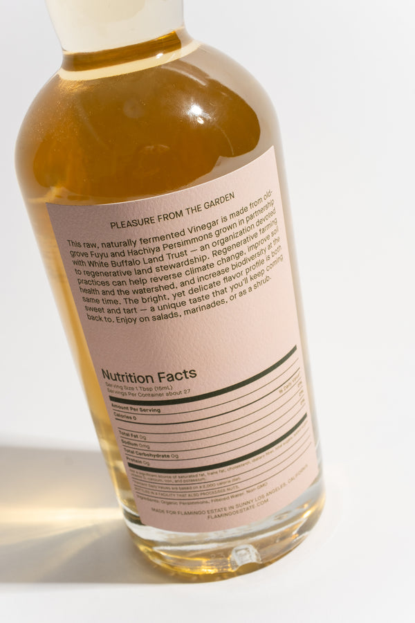 California Harvest Persimmon Vinegar