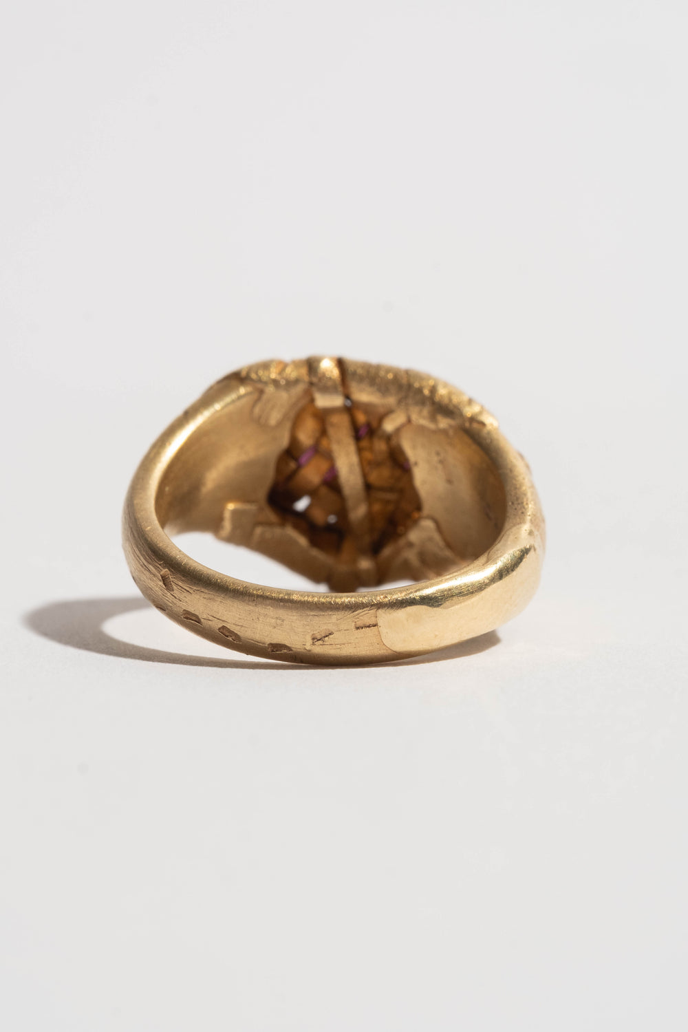 14K + Ruby Capstone Ring