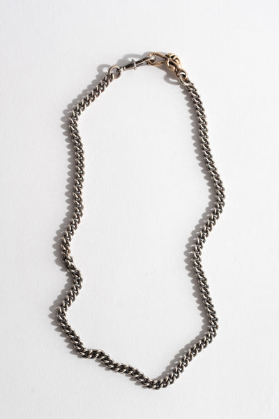 Sterling + 9K Partner Necklace