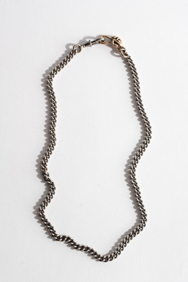 Sterling + 9K Partner Necklace