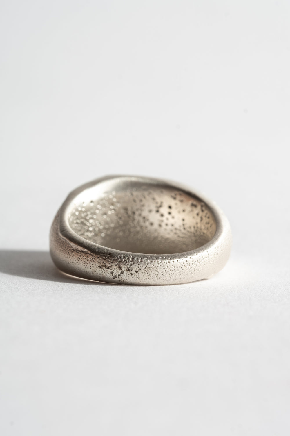 Sterling Ante Signet Ring