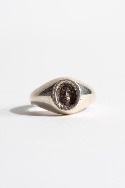 Sterling Portrait Ring