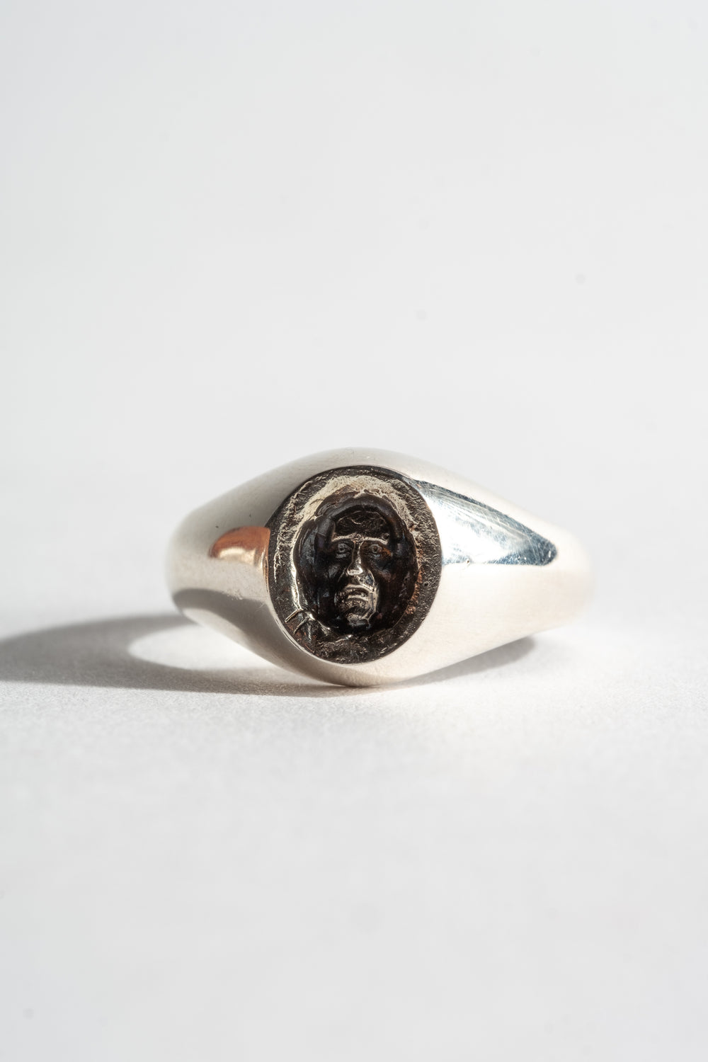 Sterling Portrait Ring