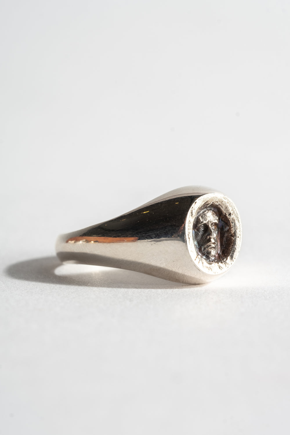 Sterling Portrait Ring