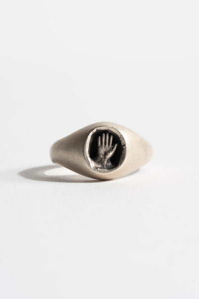 Raised Palm Ring