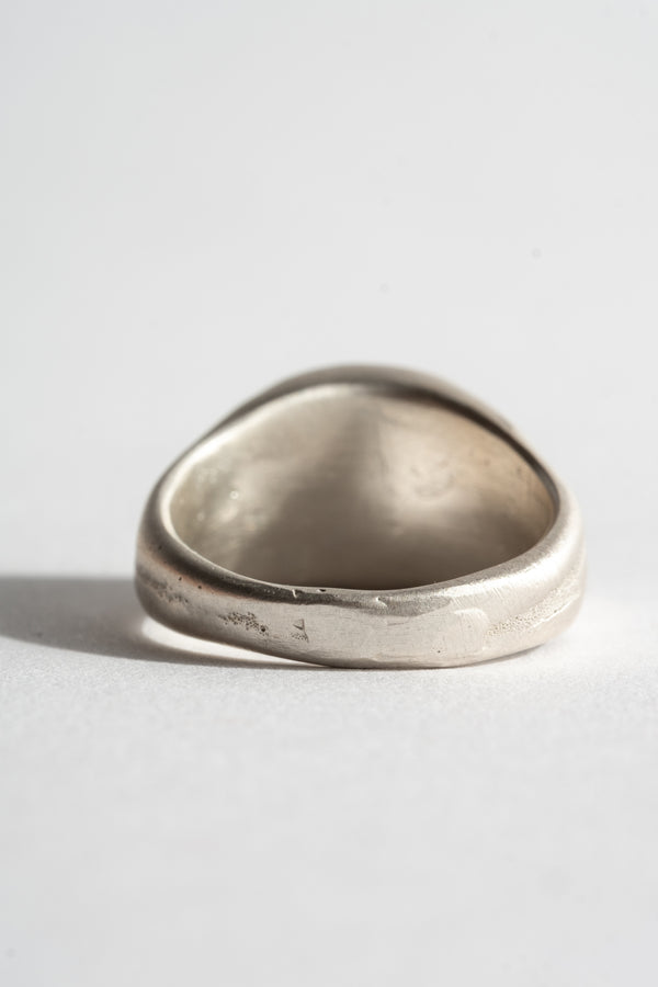 Sterling Thumb's Up Signet Ring