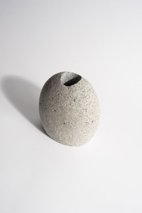 Large Stone Flower Vase