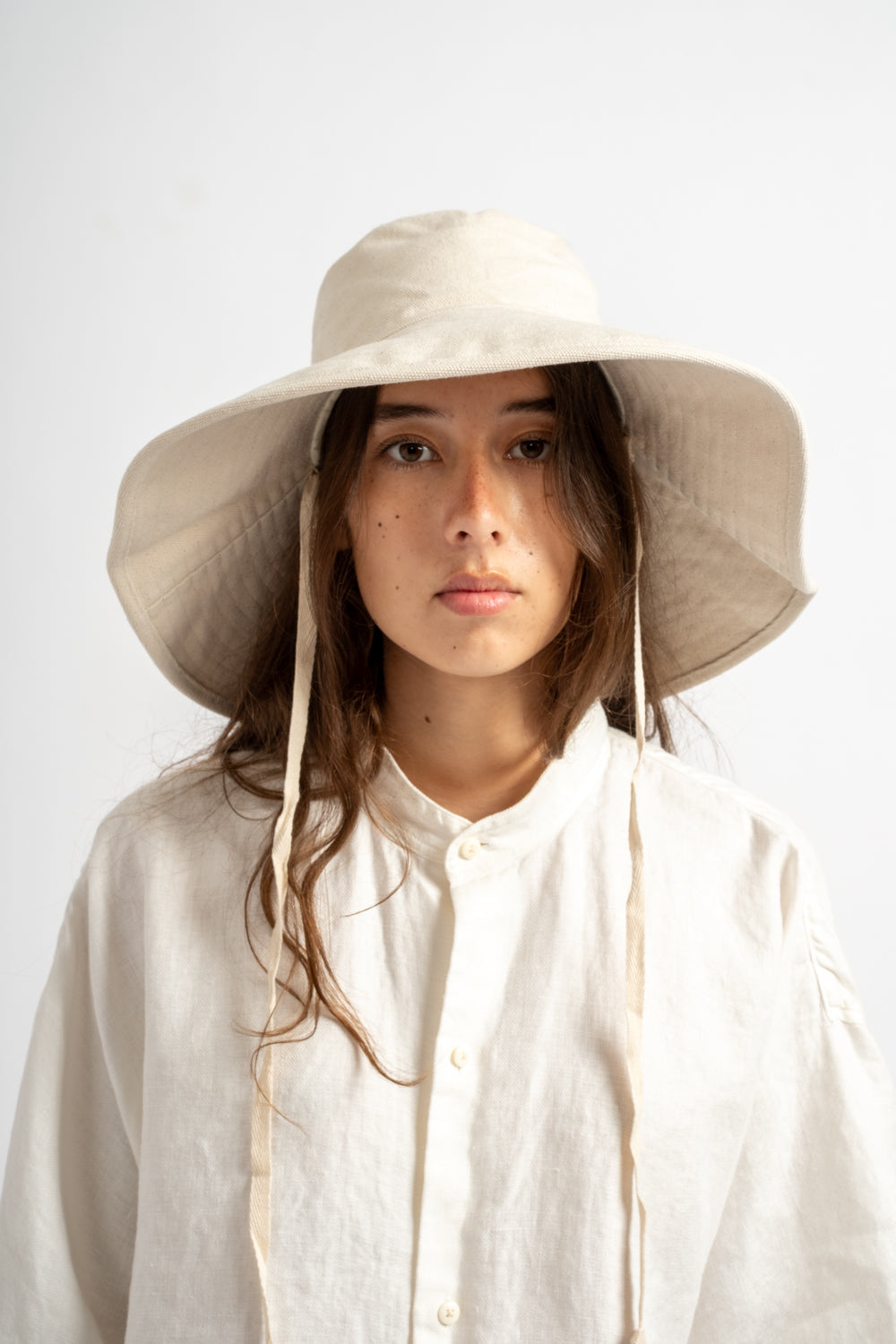 Livvy Canvas Sunhat in Natural
