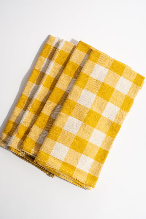 Gingham Napkin Set