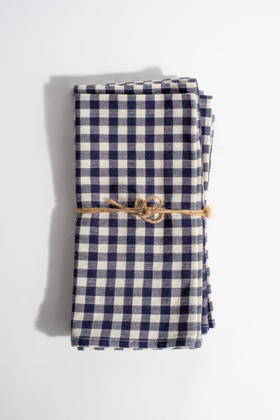 Mini Gingham Napkin Set