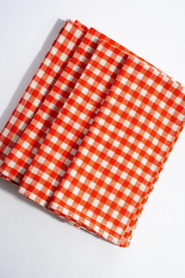 Mini Gingham Napkin Set