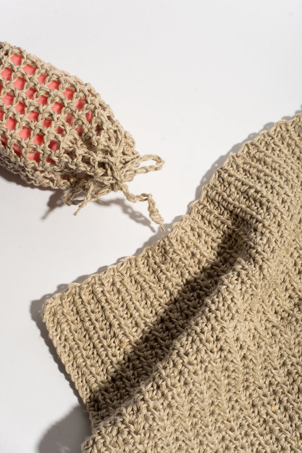 Crocheted Hemp Soap Saver