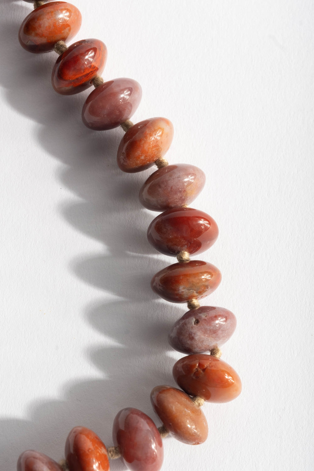 22K + Big Agate Bead Strand
