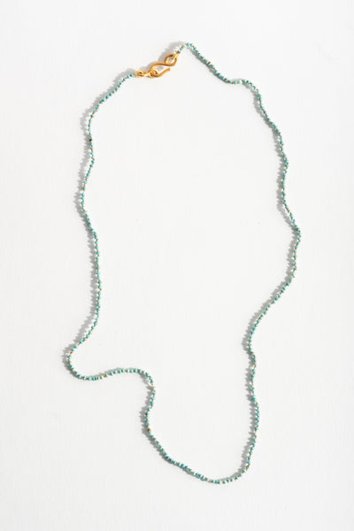 22K + Tiny Turquoise Strand