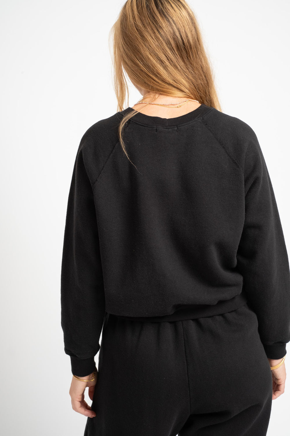 The Women's Crewneck Sweatshirt in Black