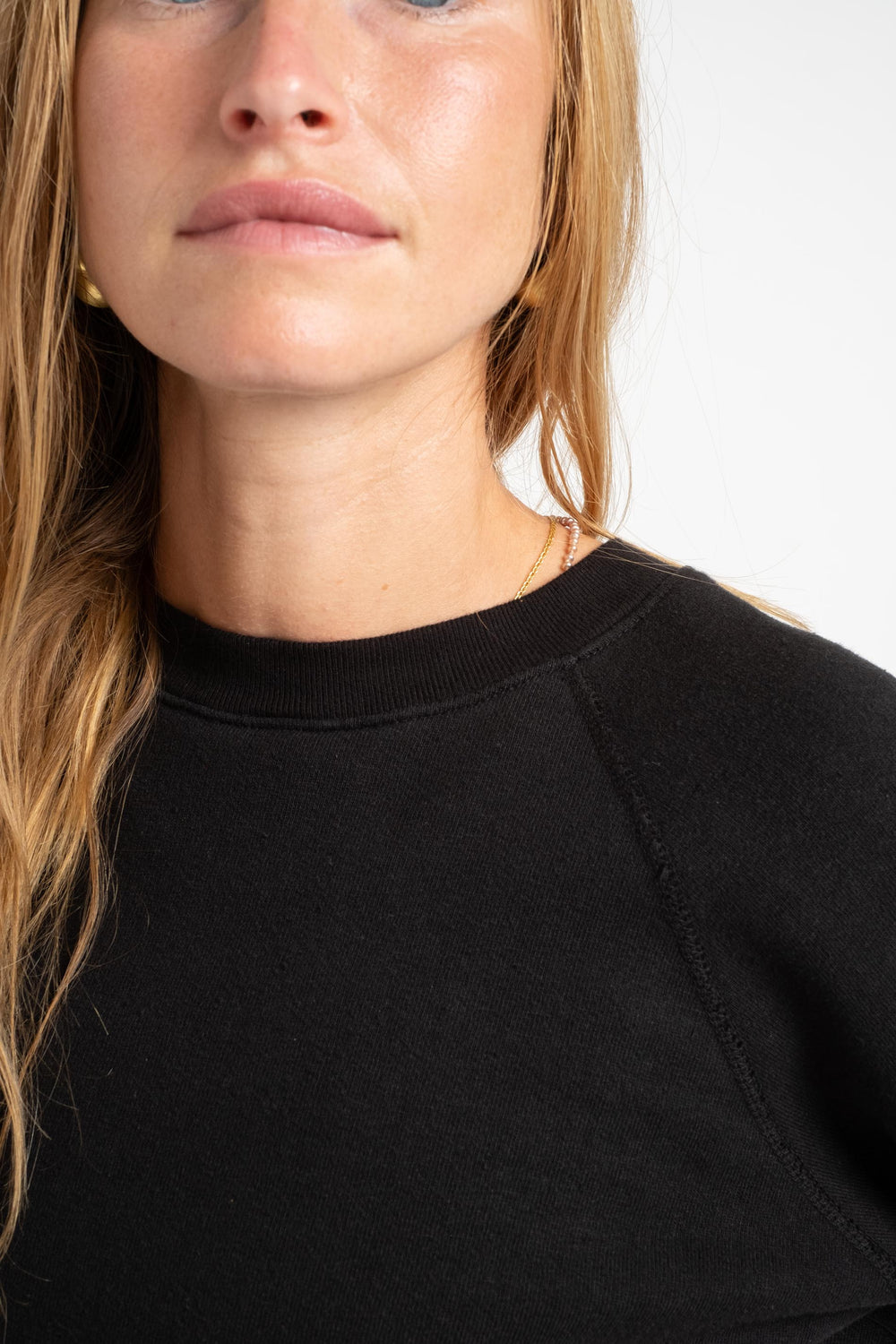 The Women's Crewneck Sweatshirt in Black