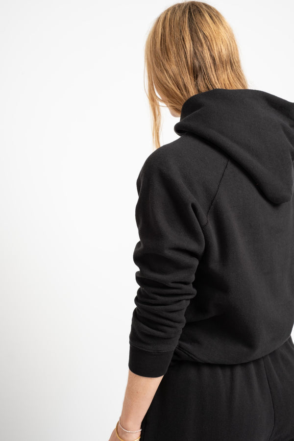 The Women's Hooded Sweatshirt in Black