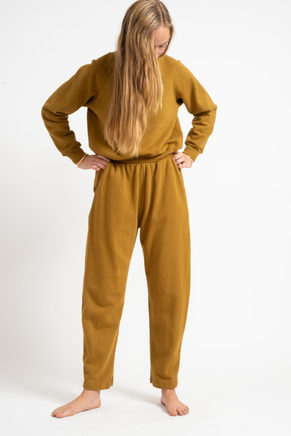 The New Sweatpant in Mustard