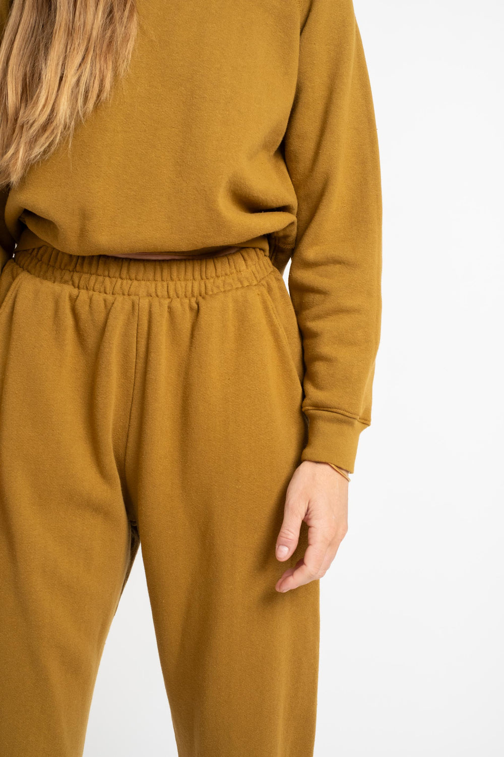 The New Sweatpant in Mustard