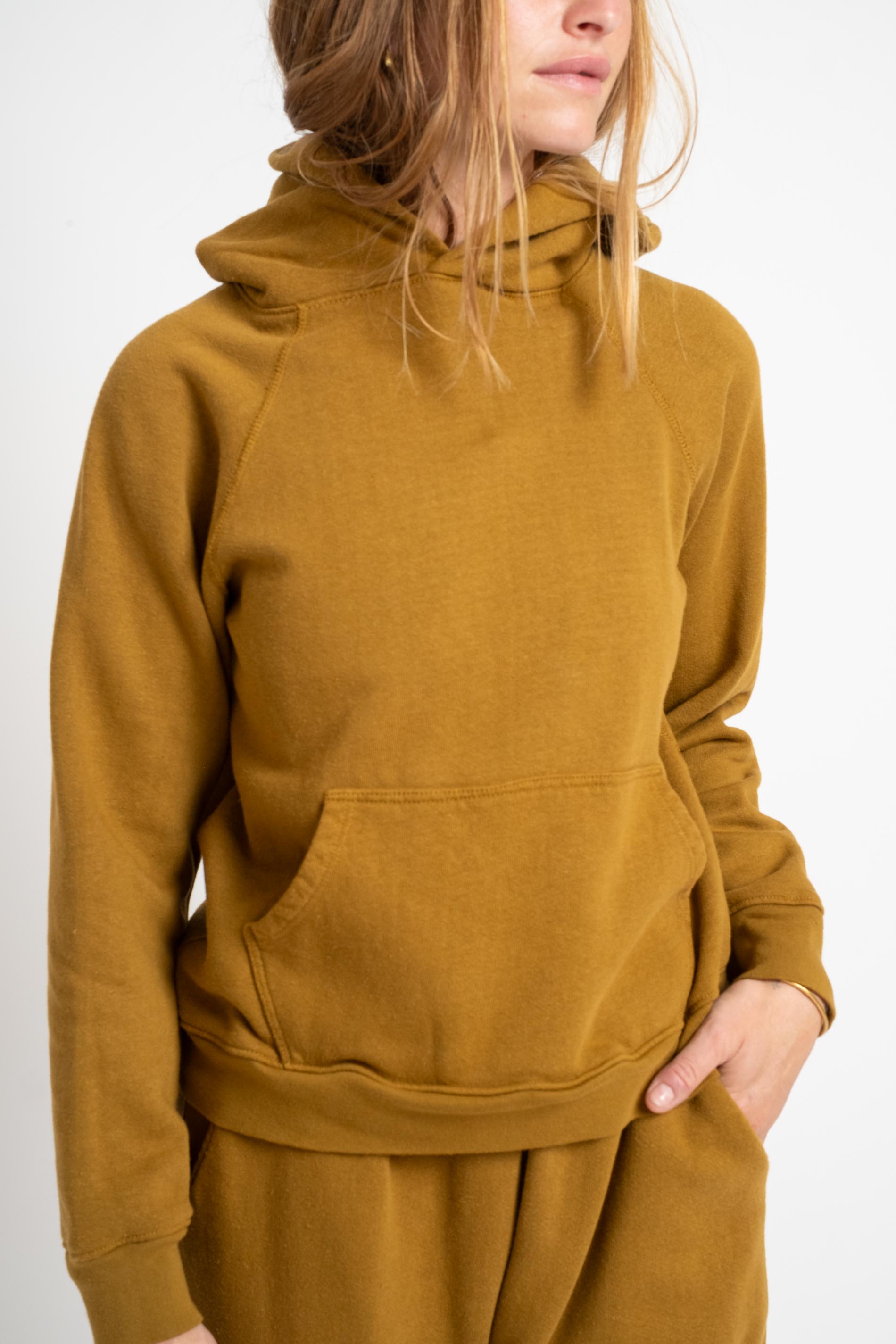 Mustard sweatshirt womens best sale