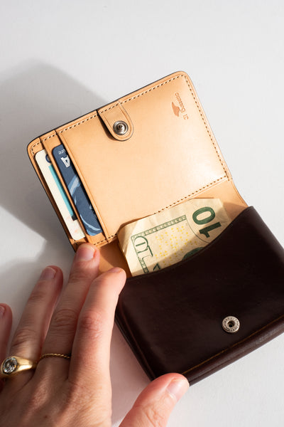 Nolo Wallet in Dark Brown