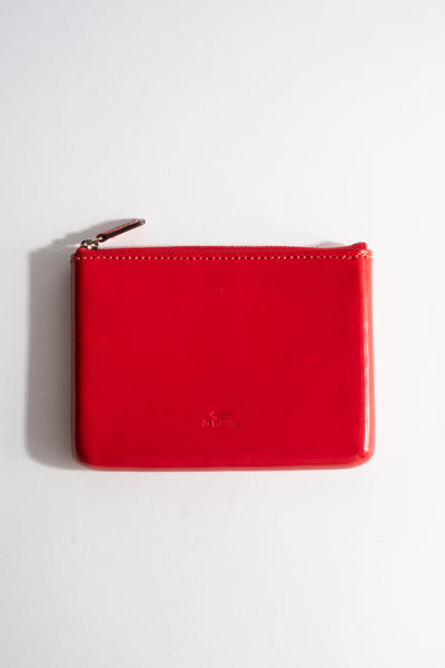 Zipped Document Holder in Formula One Red