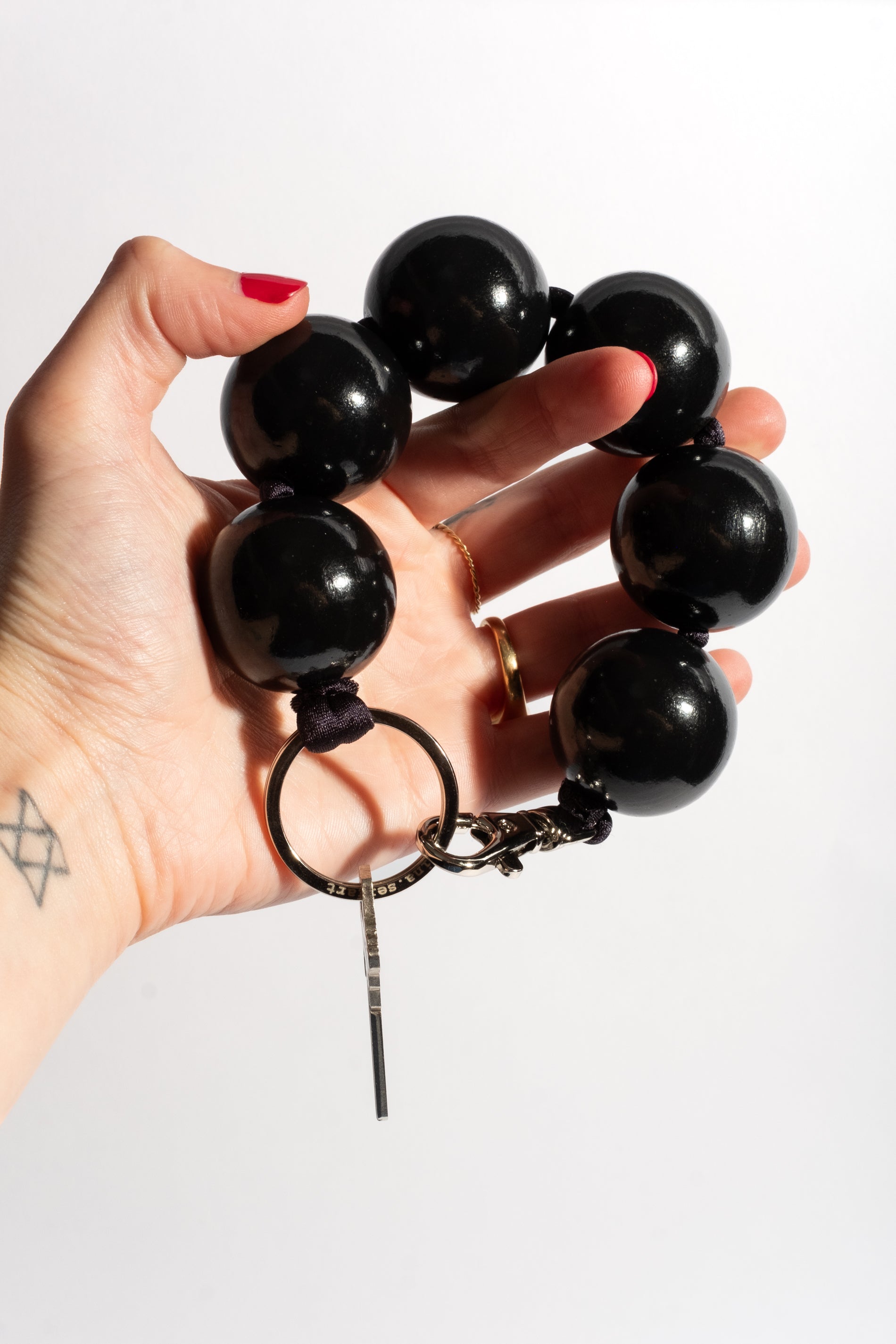Ina Seifart | XL Keyholder in Black – RELIQUARY