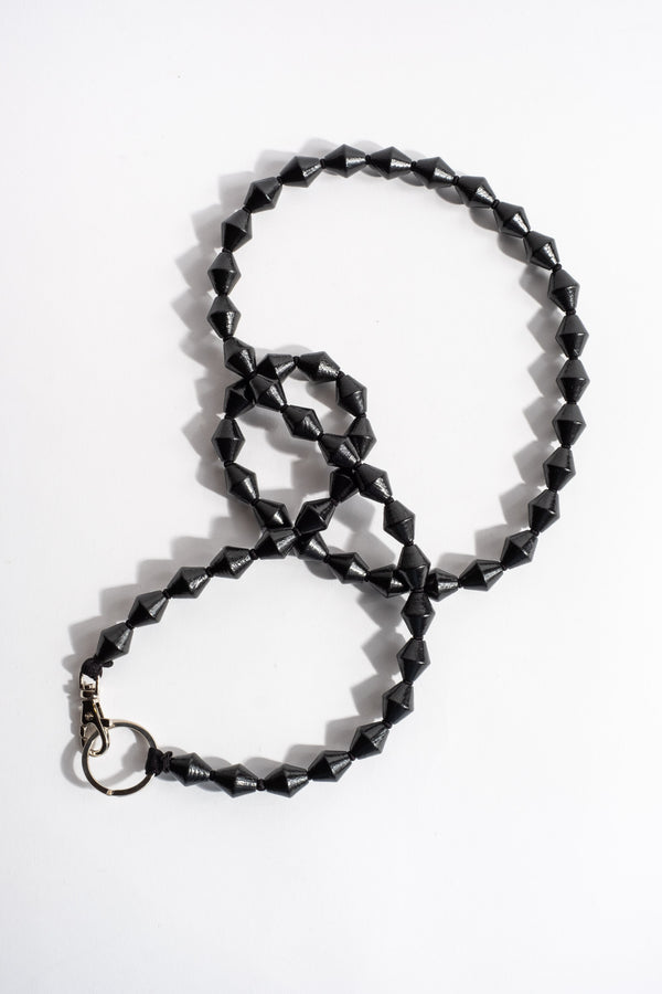 ZickZack Phonenecklace in Black