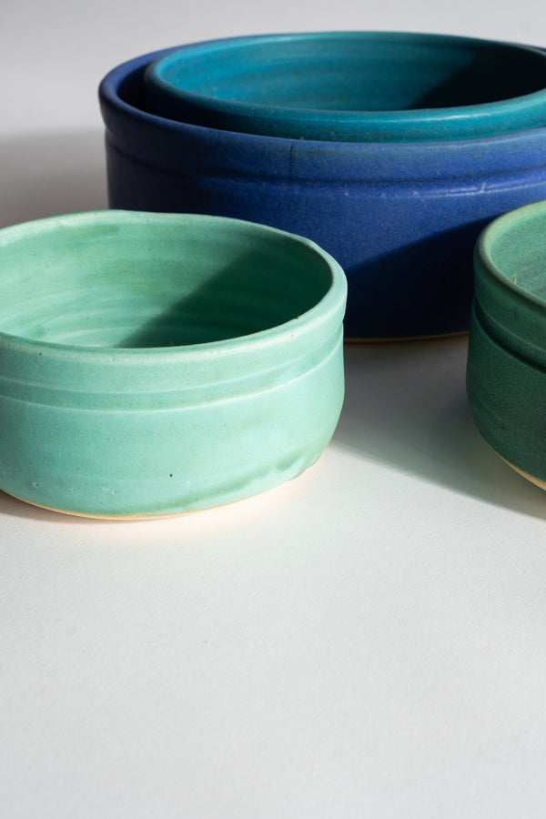 4-Bowl Set in Blue