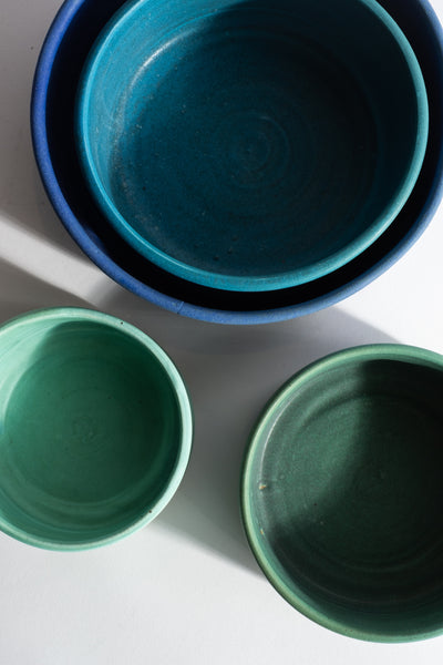 4-Bowl Set in Blue