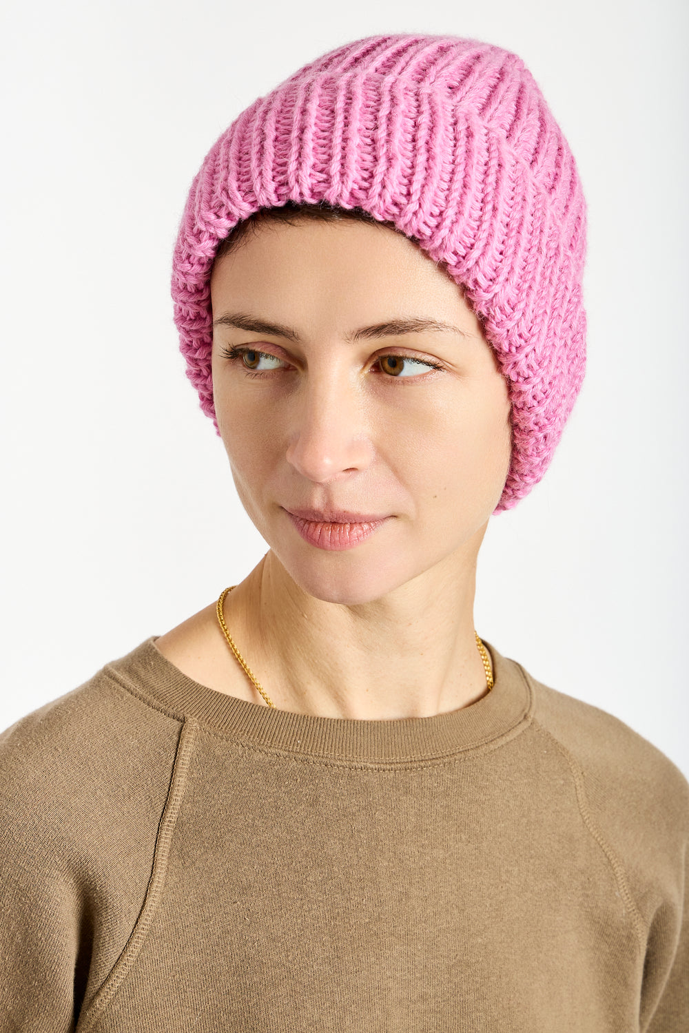 Baby Alpaca Beanie in Blosson