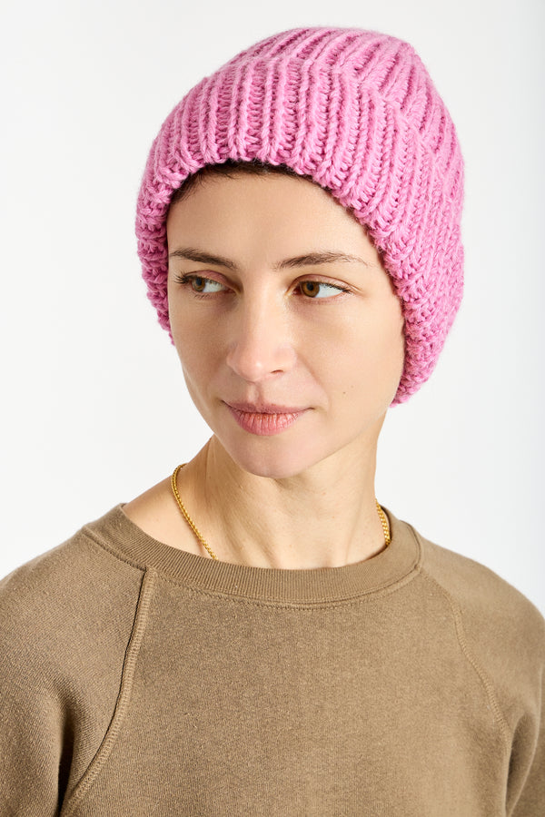 Baby Alpaca Beanie in Blosson