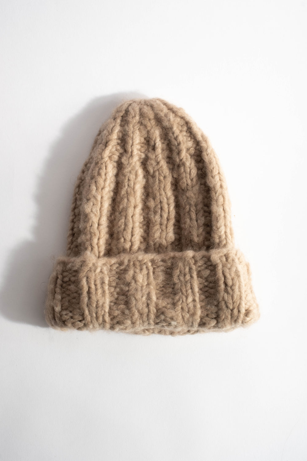 Cashmere Beanie in Clay