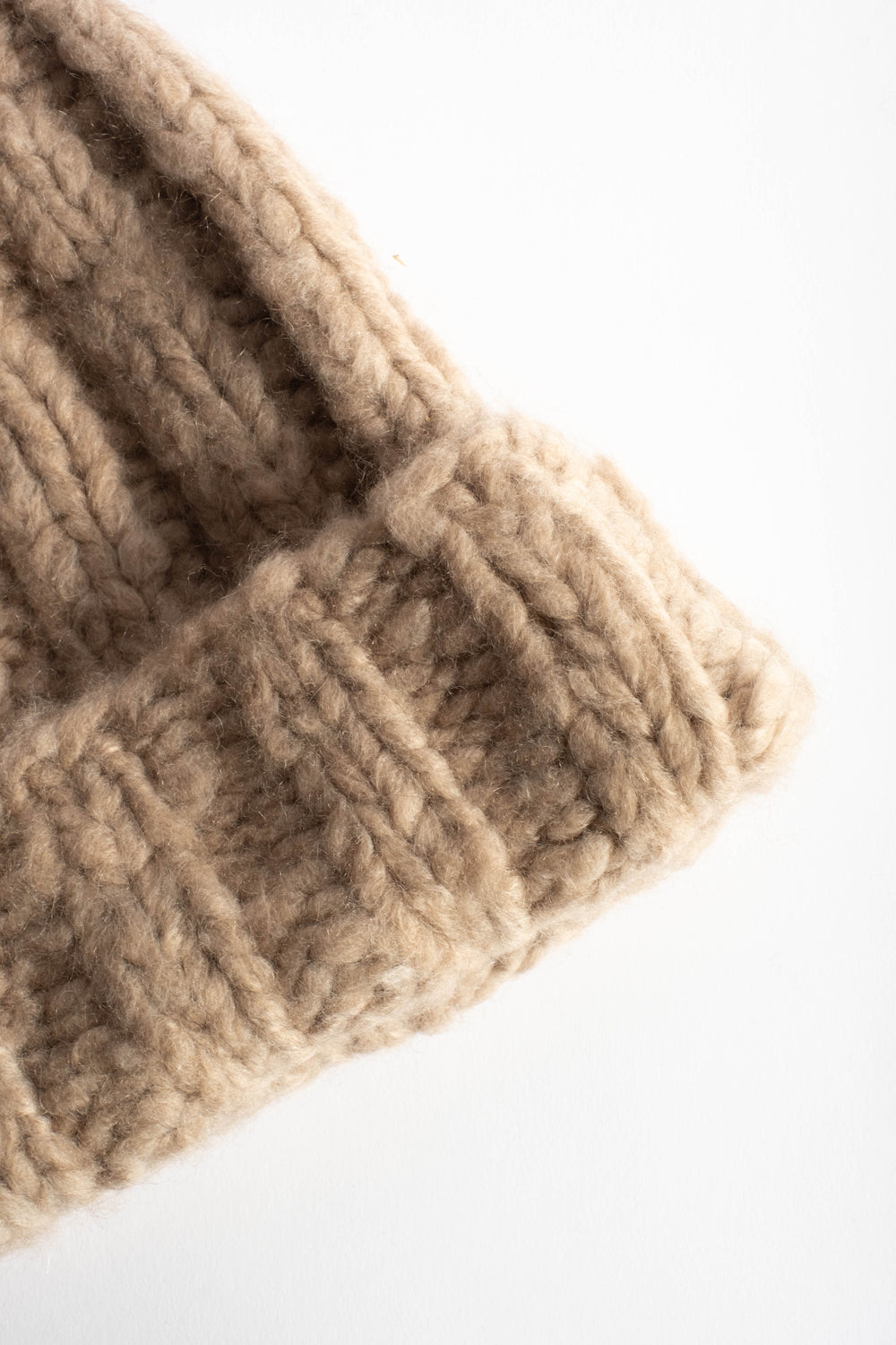 Cashmere Beanie in Clay