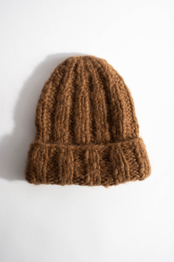 Cashmere Beanie in Mocha