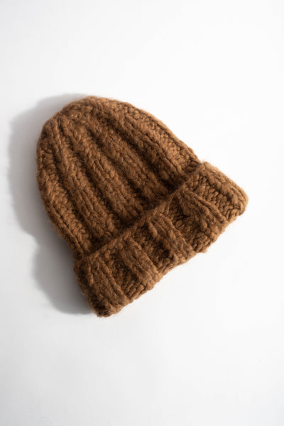 Cashmere Beanie in Mocha