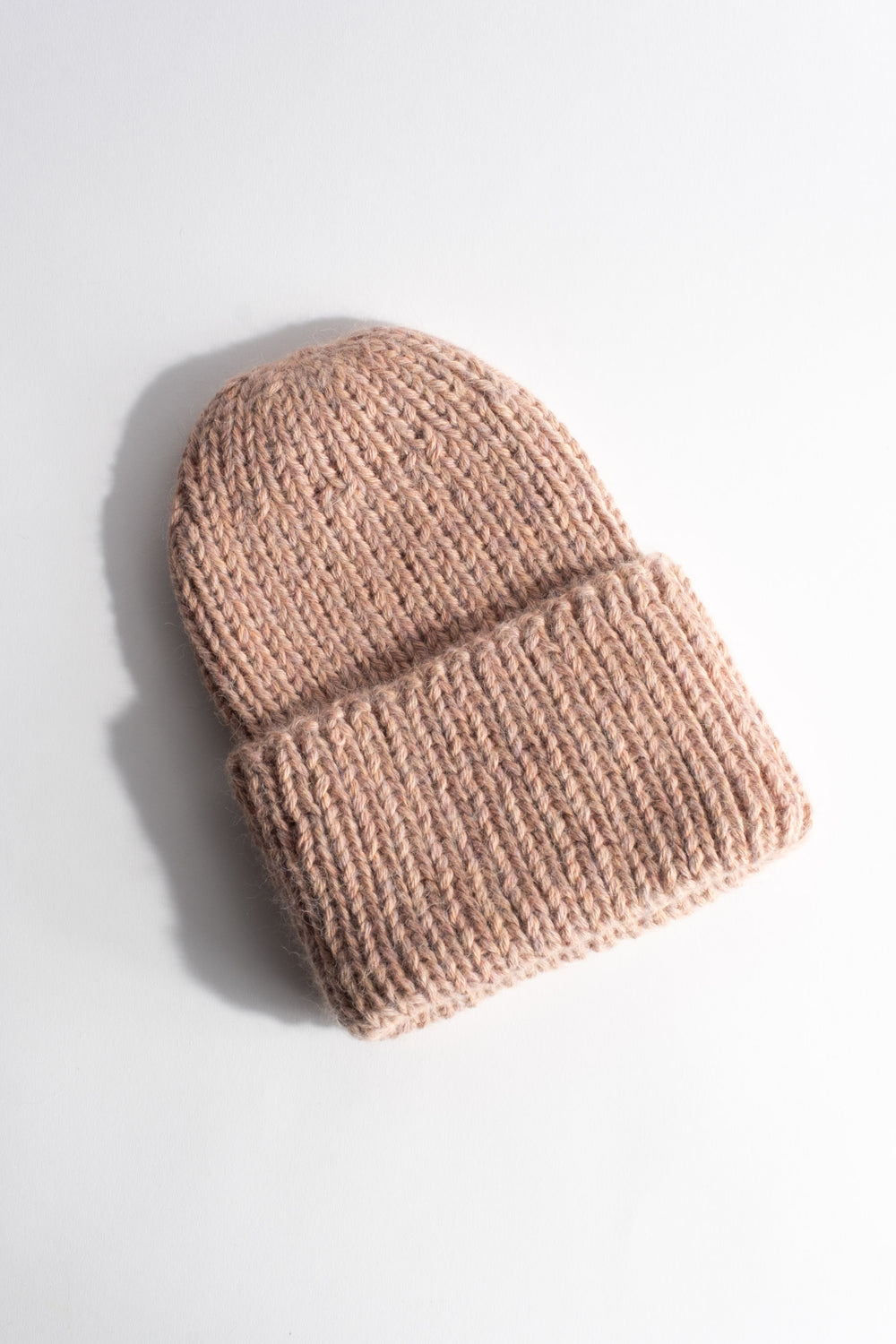 Pure Baby Alpaca Beanie in Nude