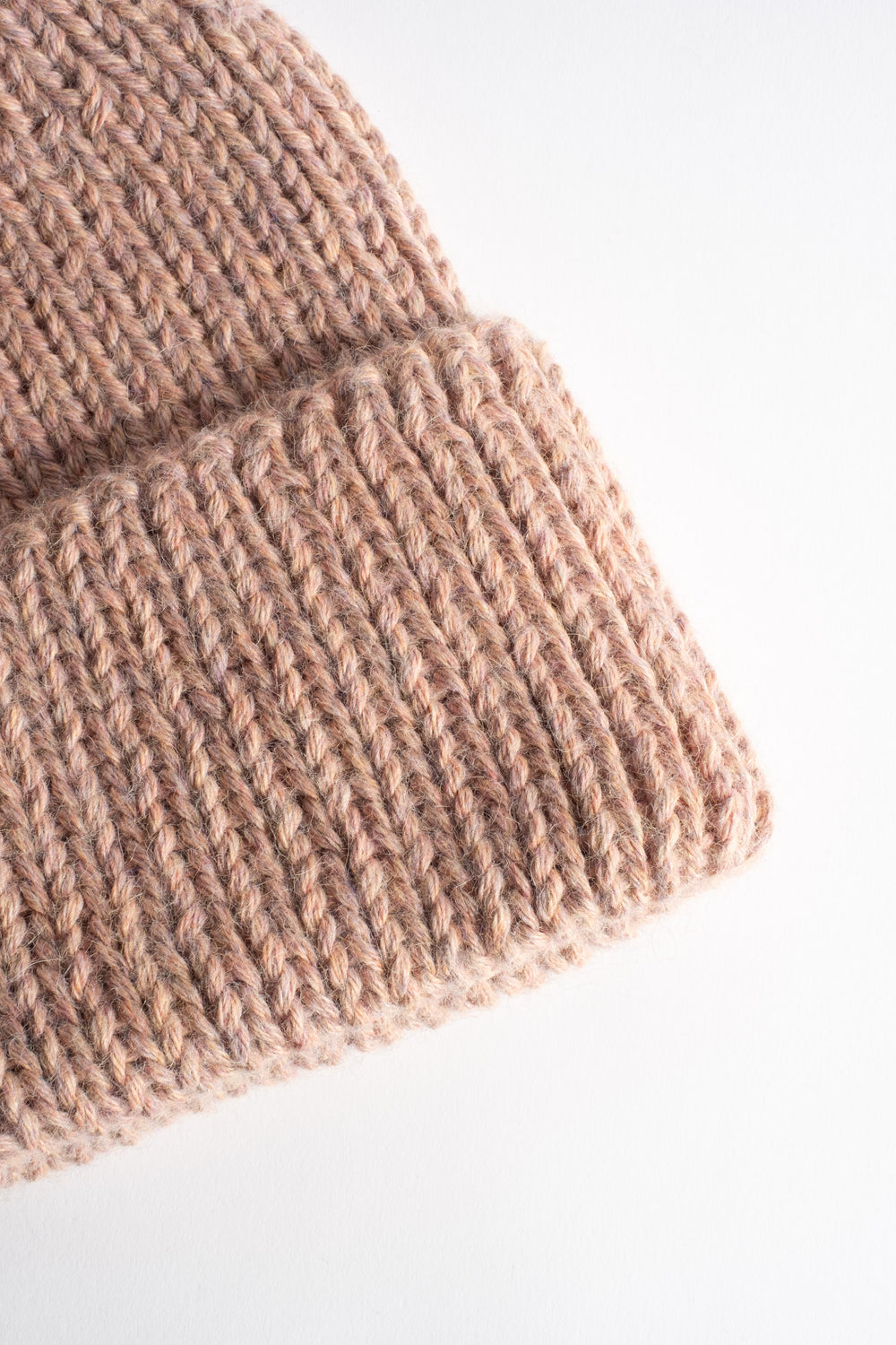 Pure Baby Alpaca Beanie in Nude