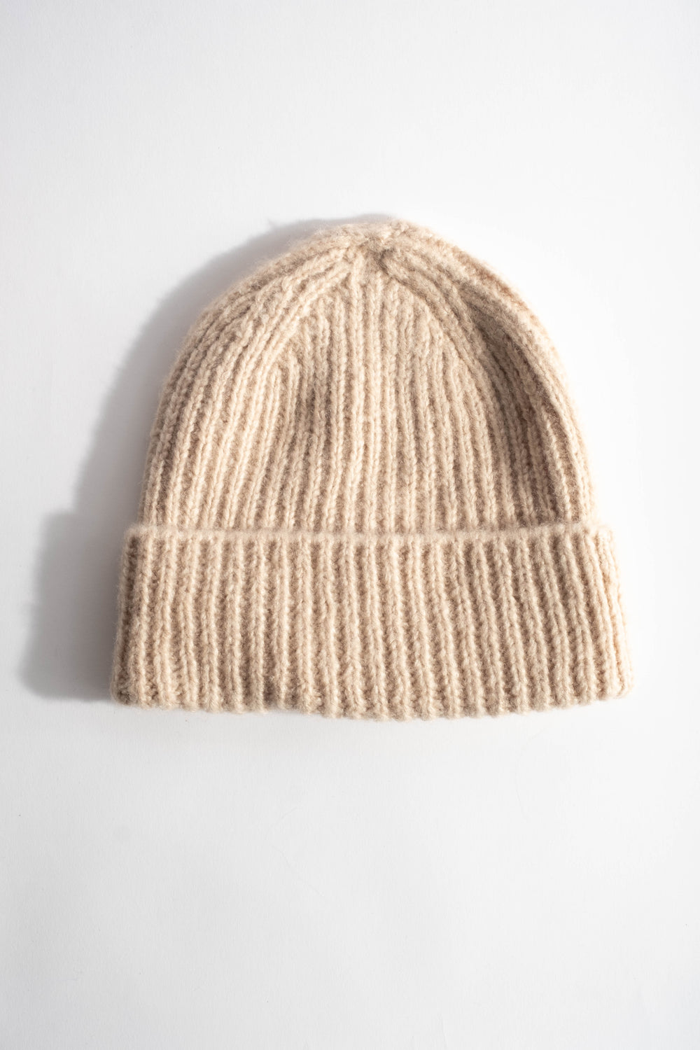 Silk Beanie in Sand