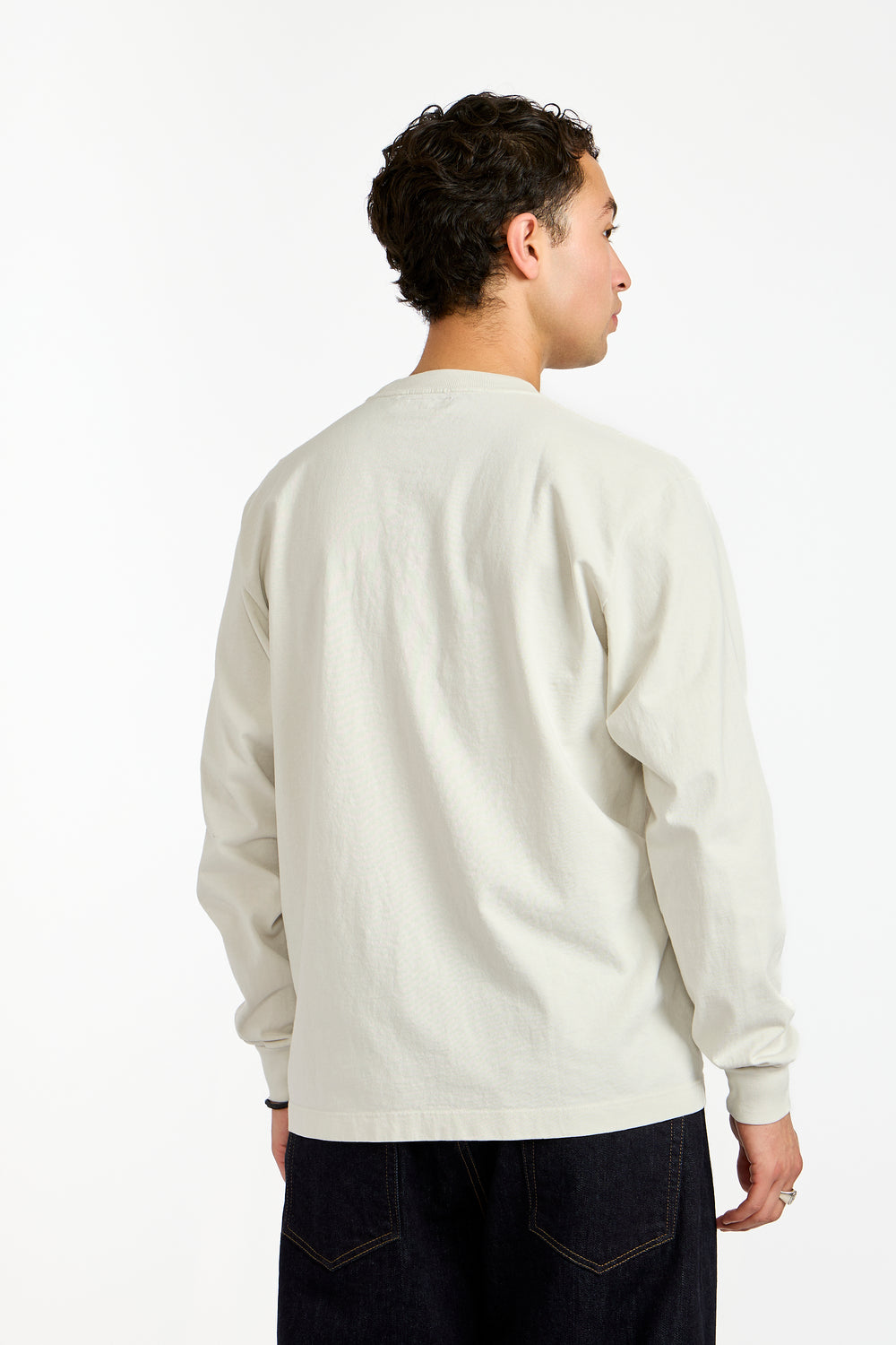 L/S Municipal T-Shirt in Off White
