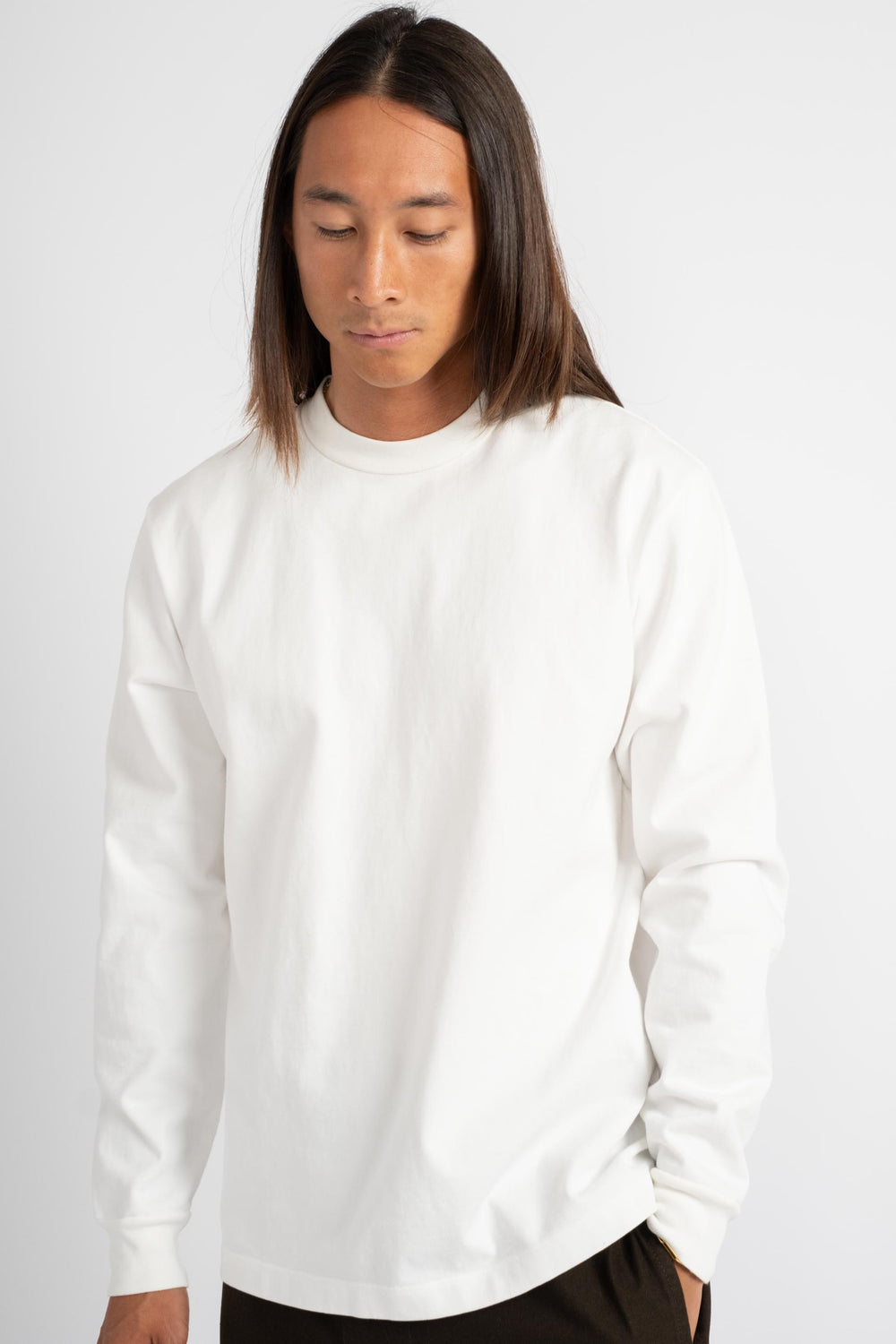 L/S Rugby T-Shirt in White