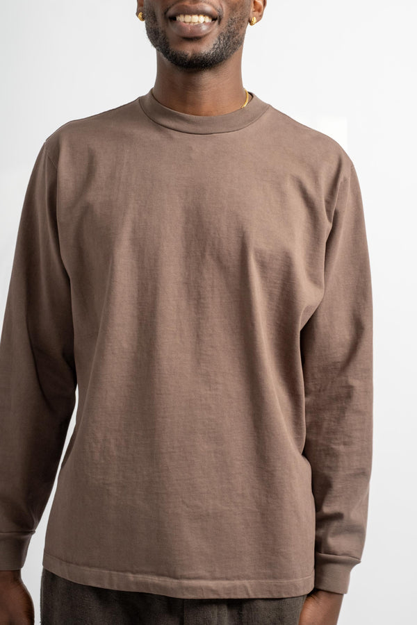 L/S Rugby T-Shirt in Deep Cement