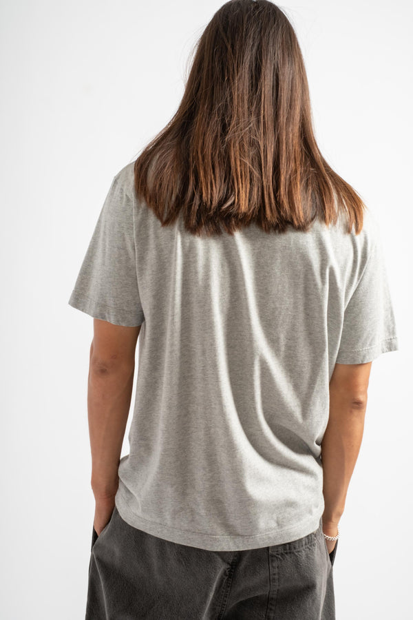 Municipal Pocket T-Shirt in Heather Grey