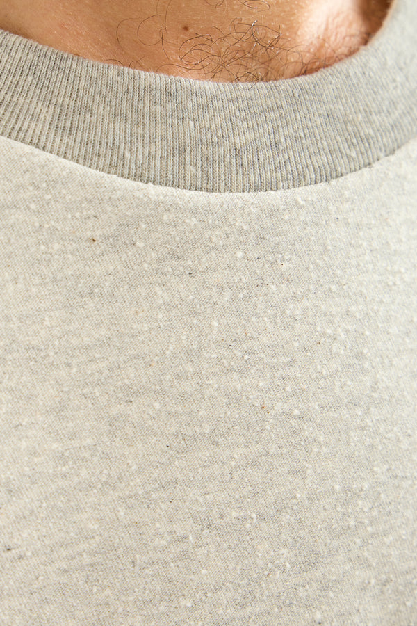 Nep T-Shirt in Grey Melange