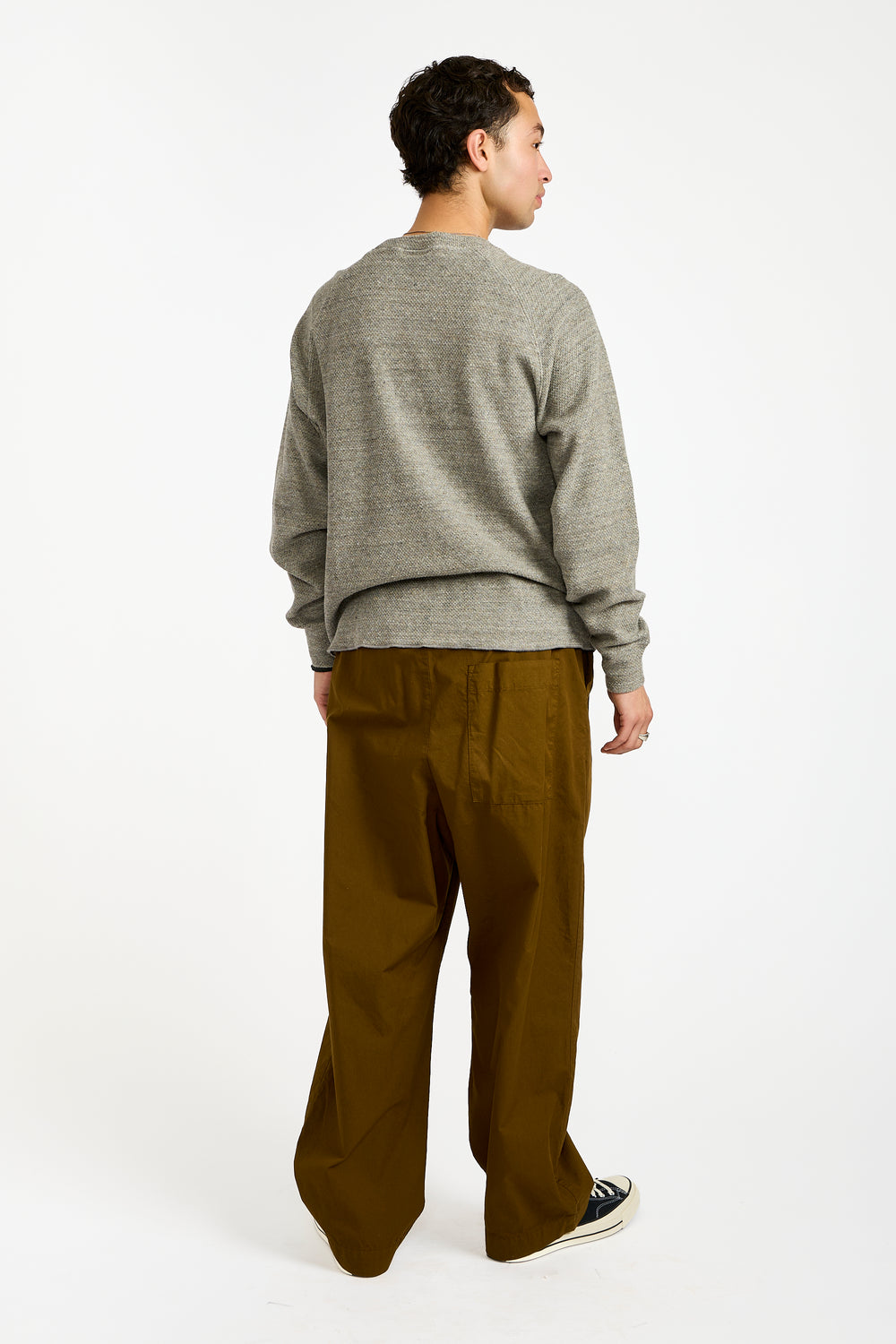 Raglan Thermal in Grey Melange