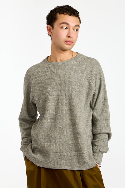 Raglan Thermal in Grey Melange