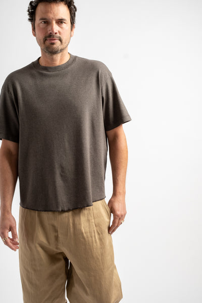 Sierra Stripe T-Shirt in White + Black