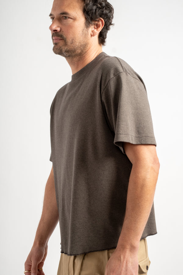 Sierra Stripe T-Shirt in White + Black